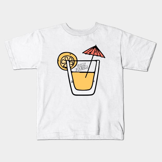 Stay Fresh Kids T-Shirt by MONMON-75